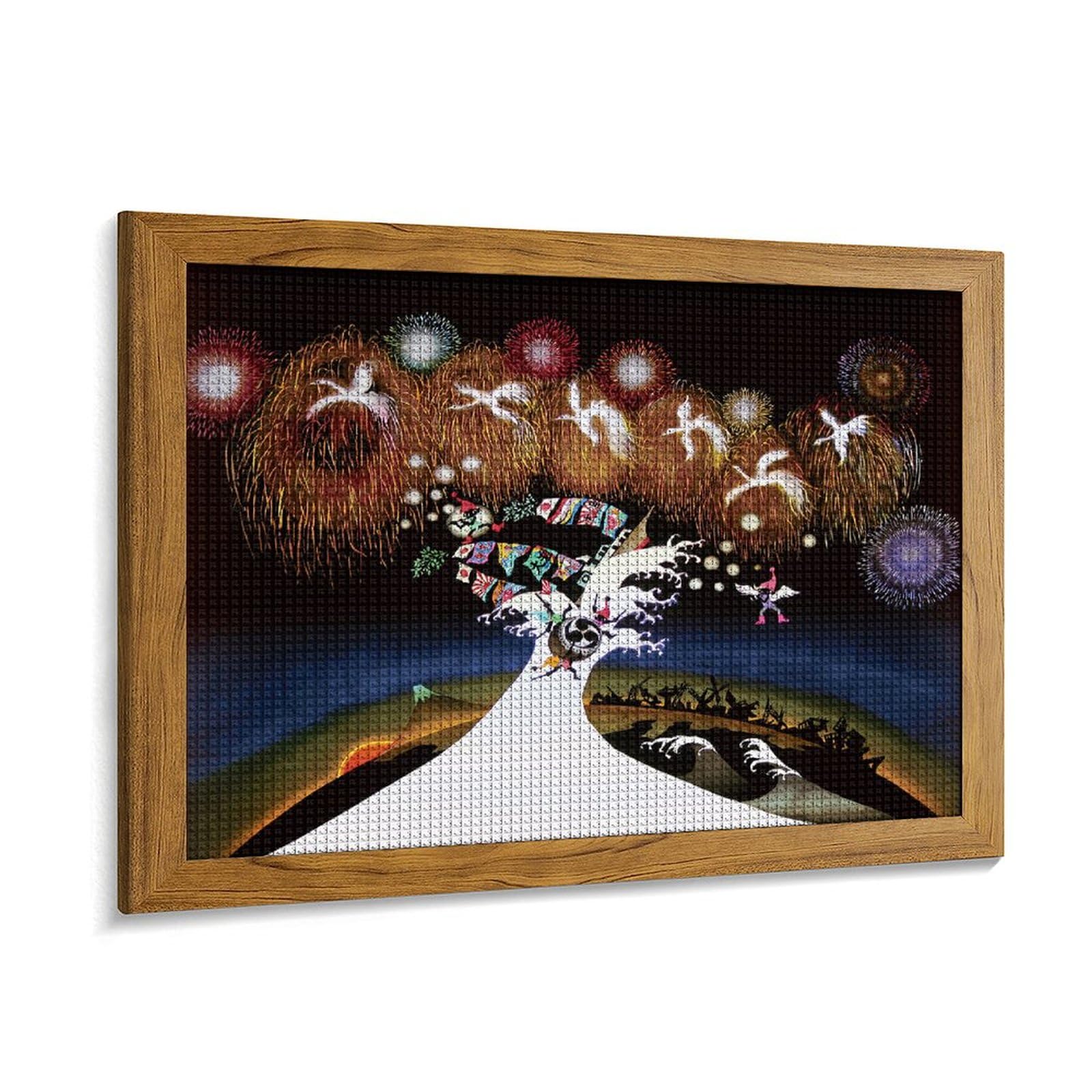 Amazon.co.jp: 藤城清治 フェニックス2011 ダイヤモンド画 5D